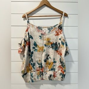 Tropical Tank Top. 1097